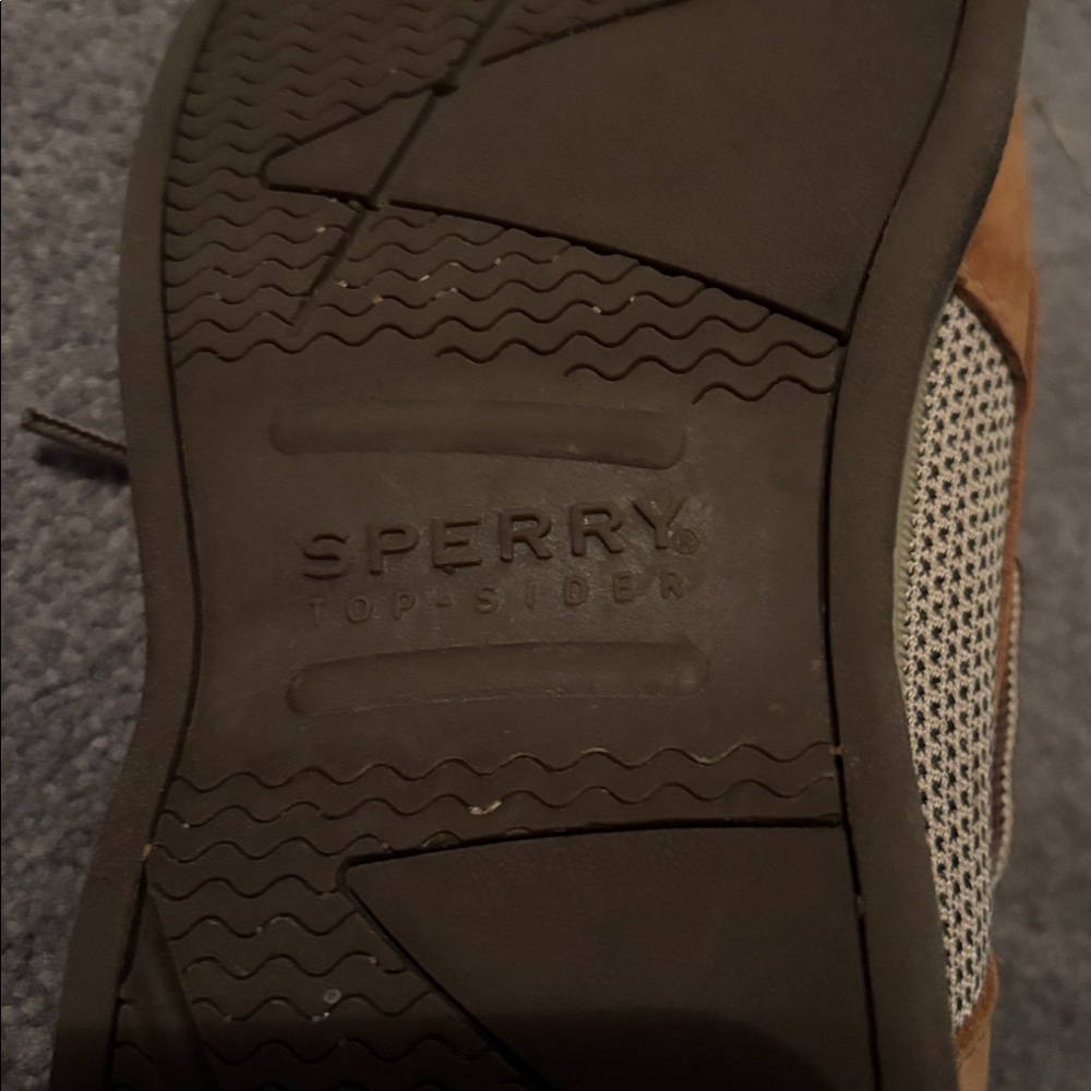 Sperry Boy’s Classic Chestnut Leather Boat Shoes - Picture 5 of 5